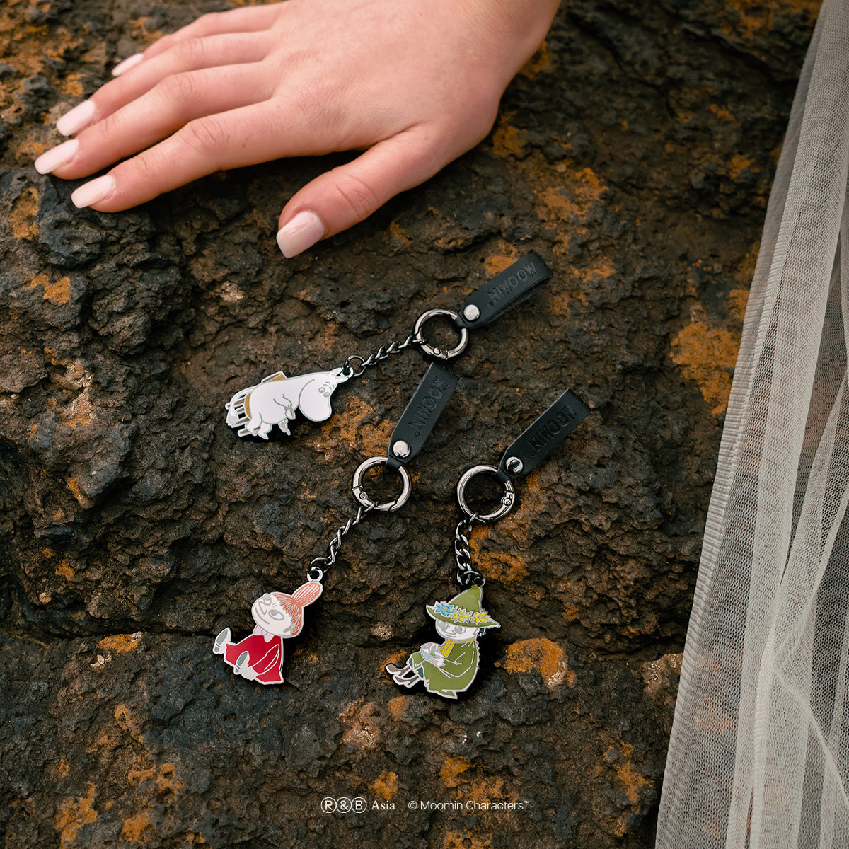 STTOKE x MOOMIN Keychain - Moomintroll