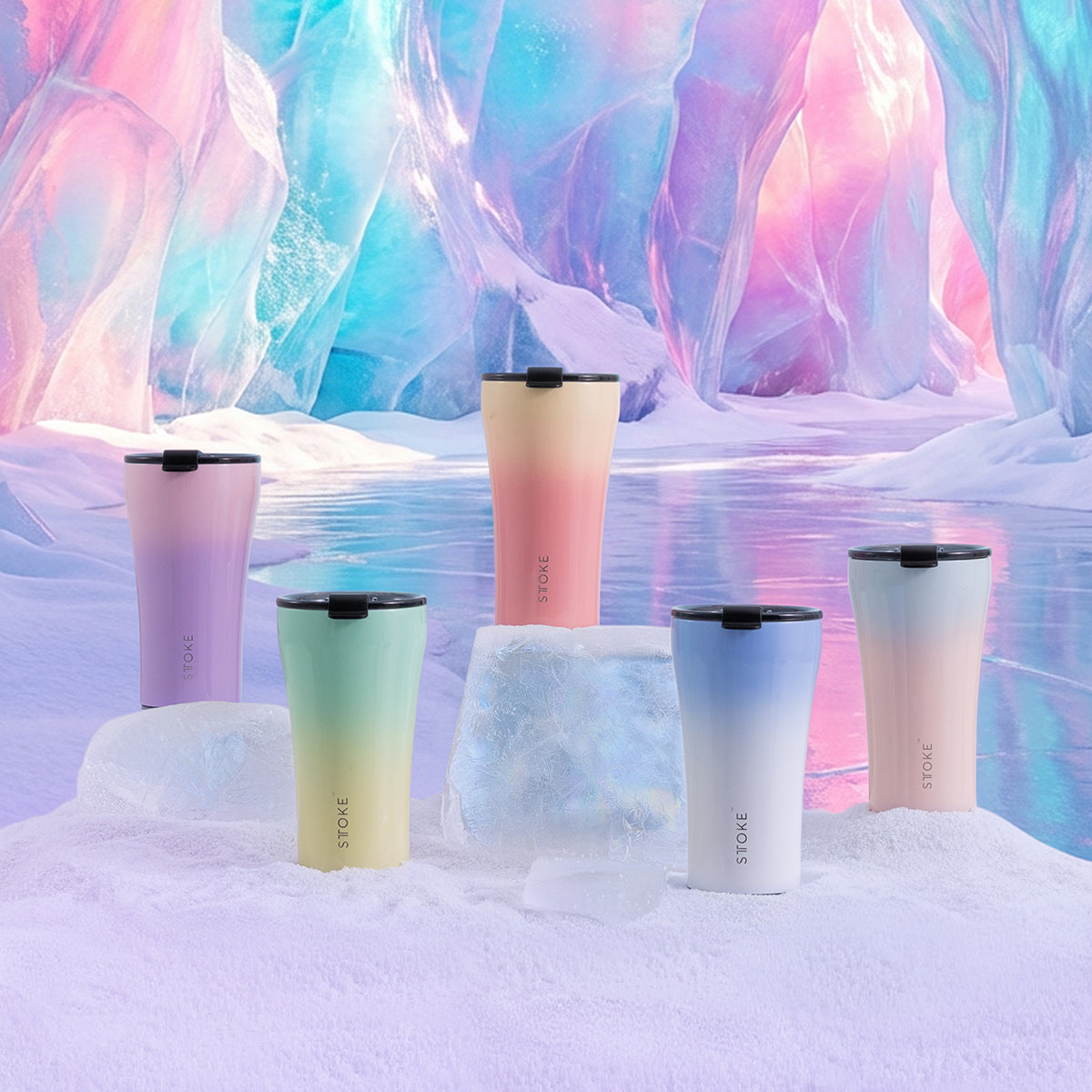 STTOKE Reusable Coffee Cups