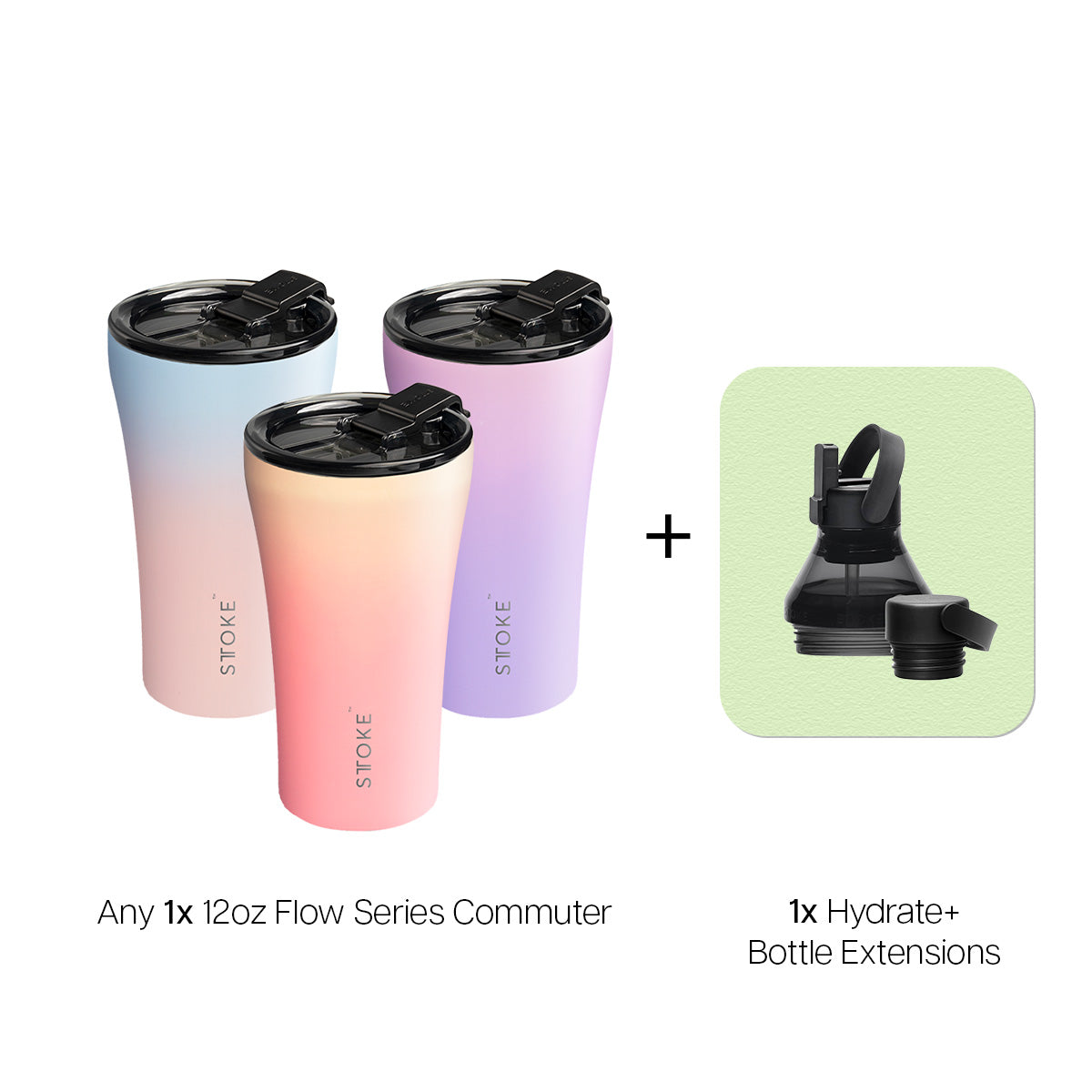 12oz / 16oz Flow Series & Hydrate+ Bundle