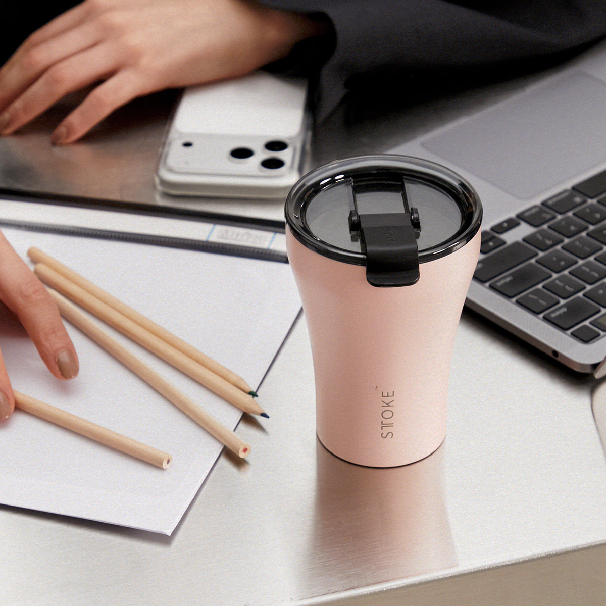 8oz Commuter Cup | Blossom Pink