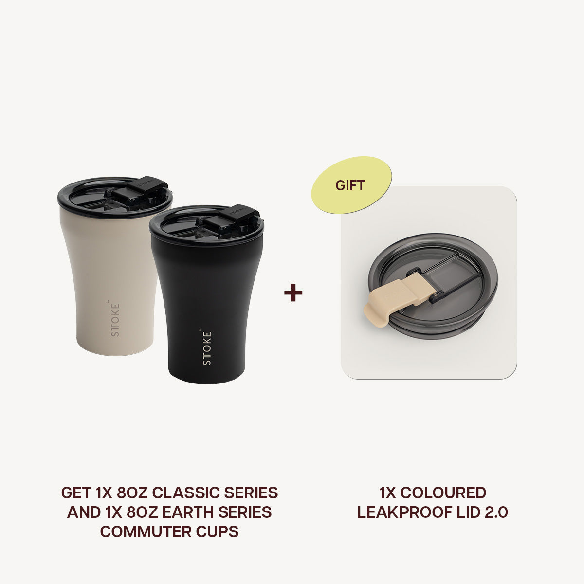 8oz Commuter Cup | Classic Series + Earth Series