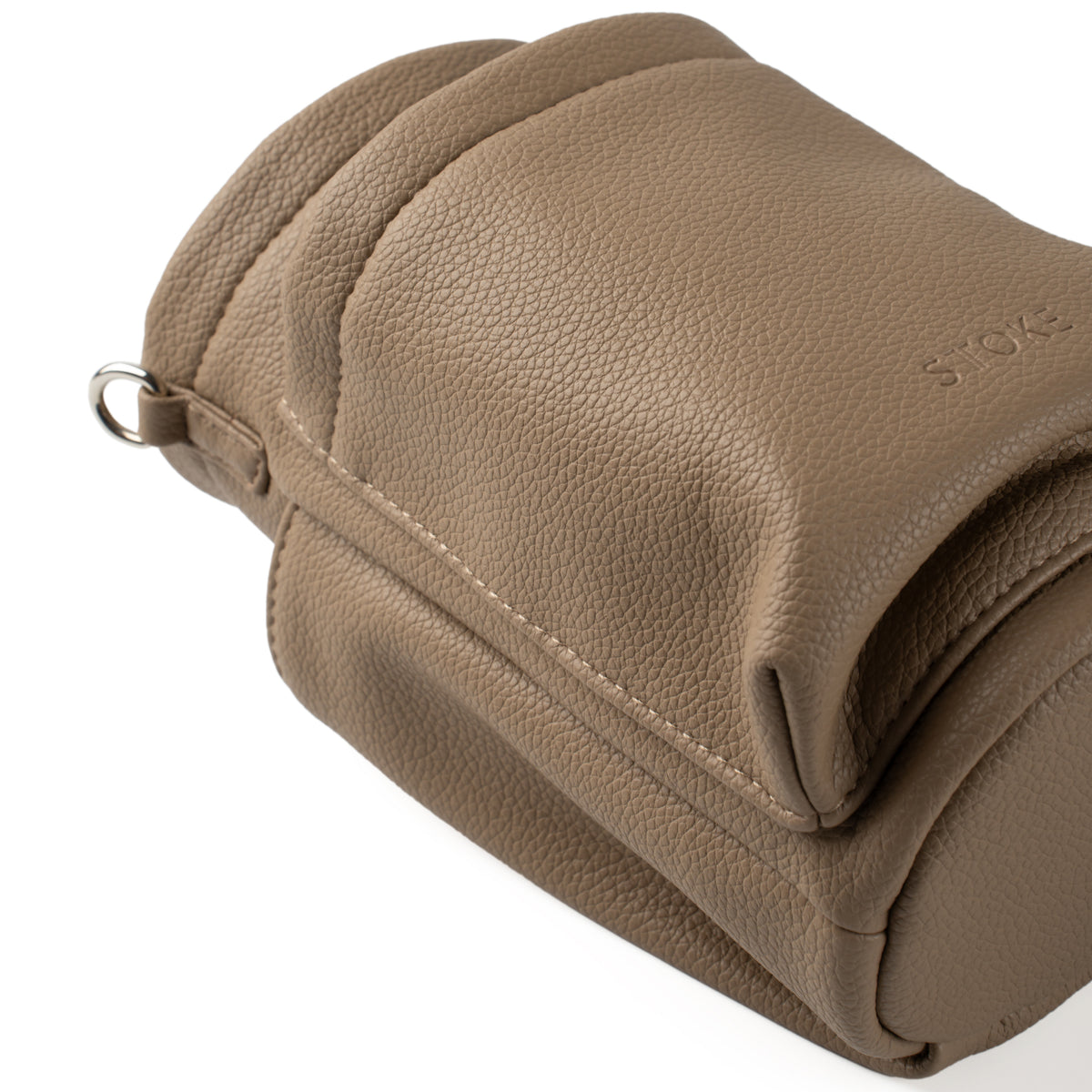 Kerrie Leather Bag - Taupe