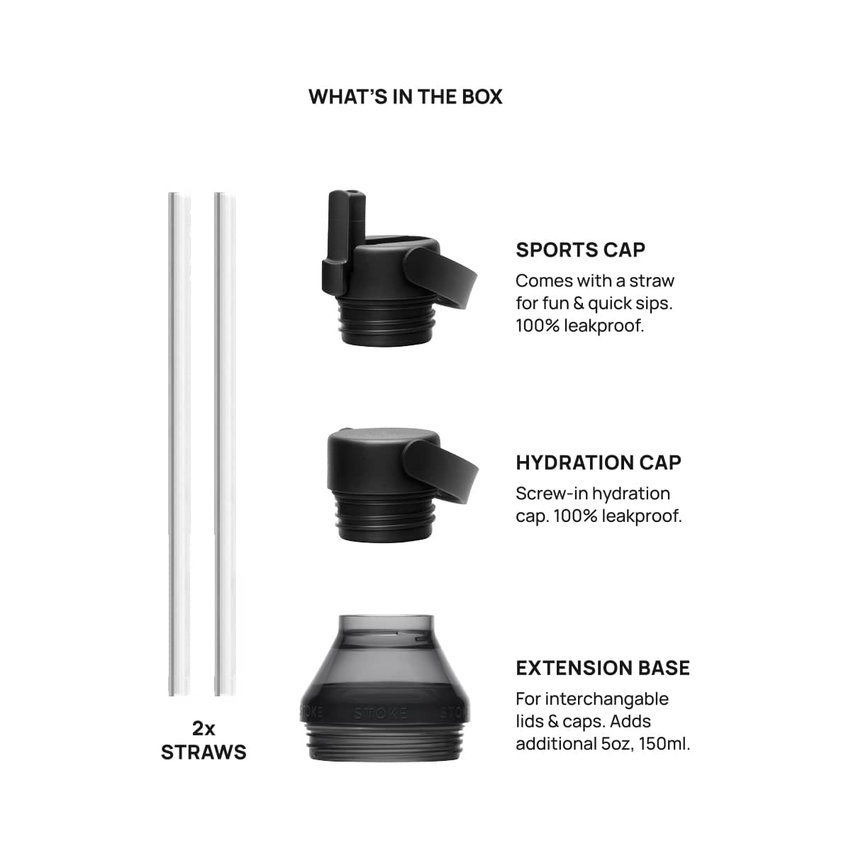Hydrate + Bottle Extensions
