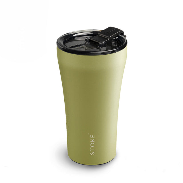 Heather Green STTOKE Reusable Coffee Cups — 12oz