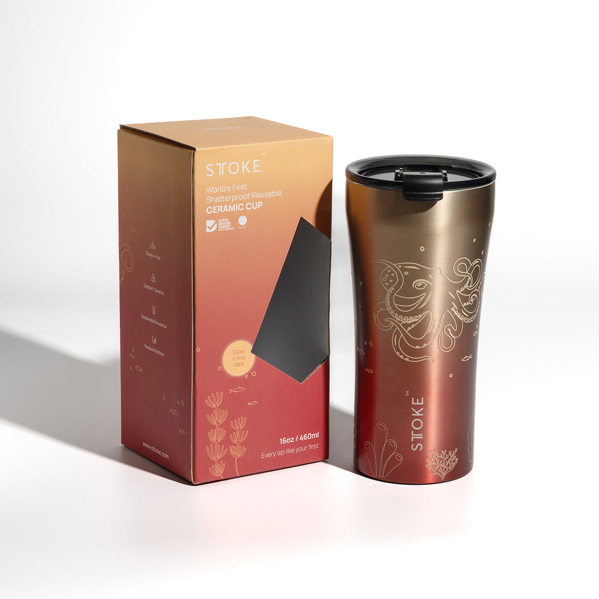 STTOKE Reusable Coffee Cups