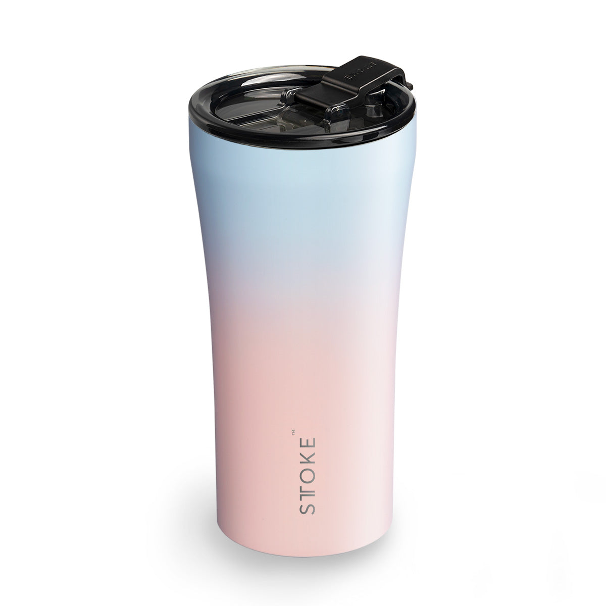 Sky Blush STTOKE Reusable Coffee Cups — 16oz